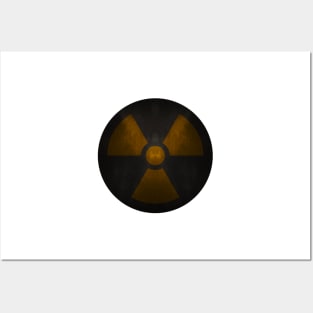 Dark and Smokey Radiation Symbol Posters and Art